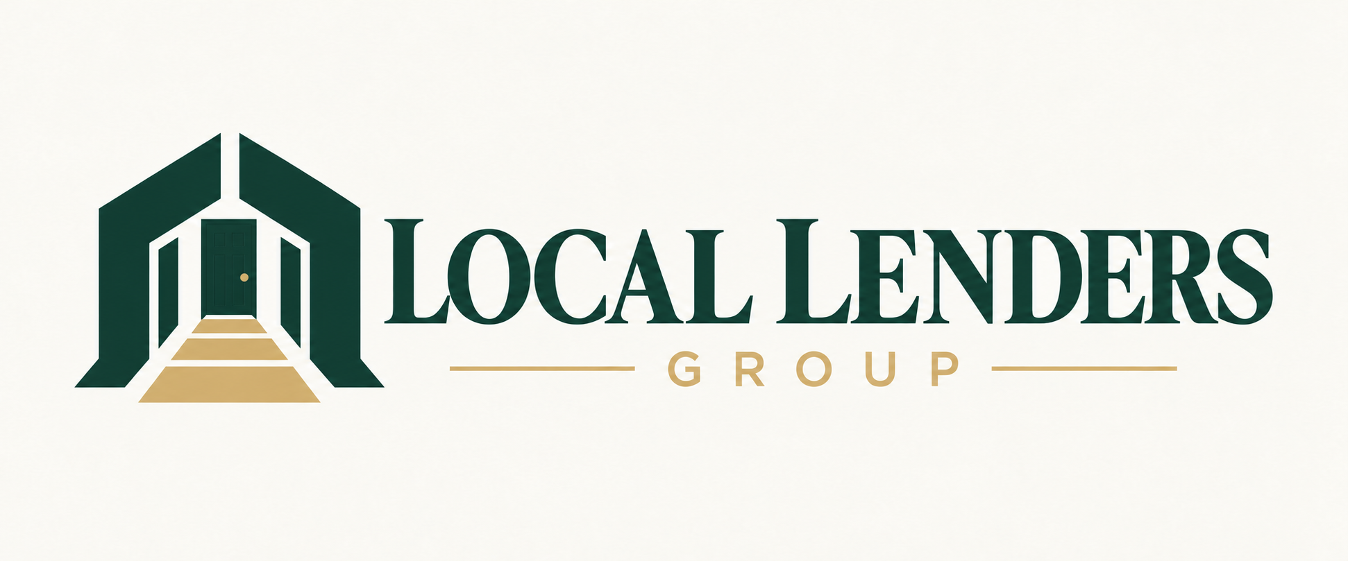Local Lenders Group — home and front door emblem