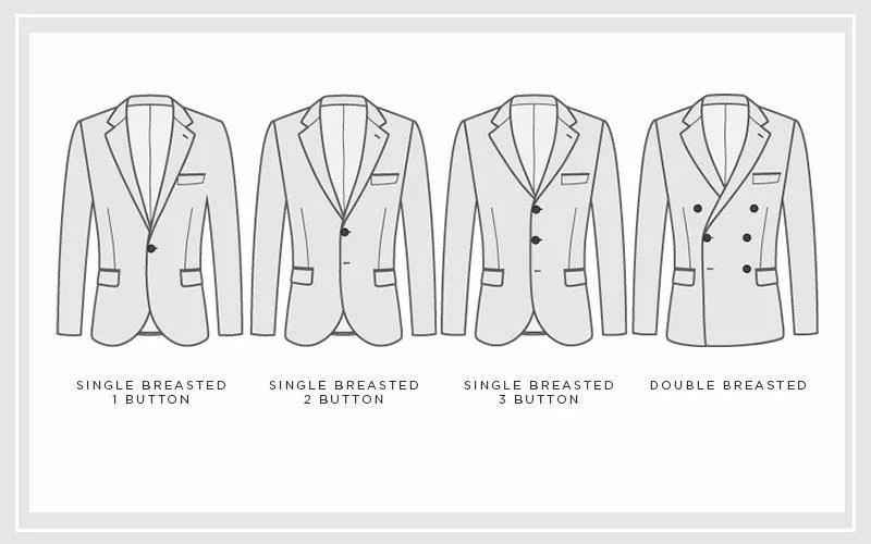 Double-Breasted Suits vs Single-Breasted Suits - Hockerty