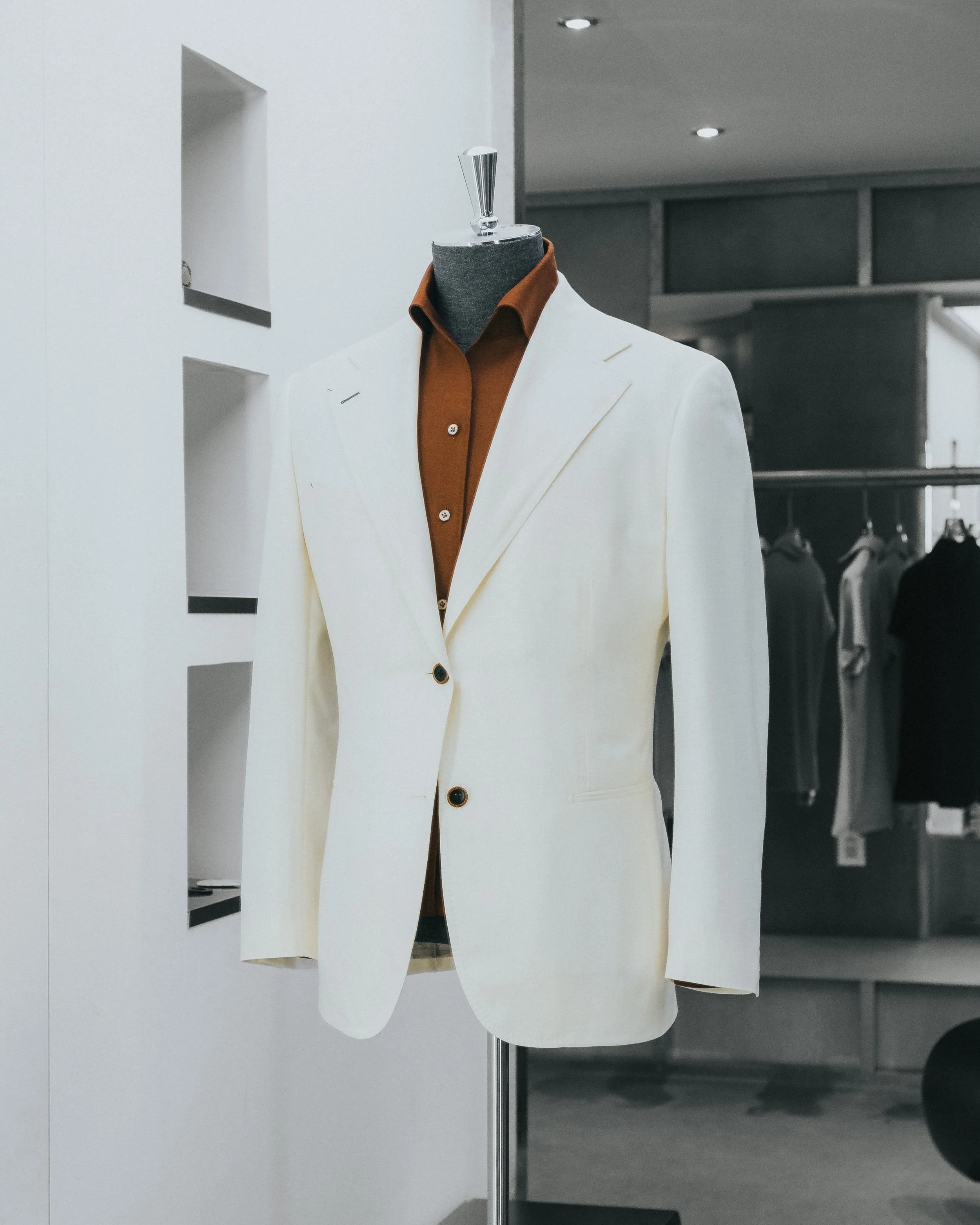 Tropical Linen / Wool-Silk Linen Jacket