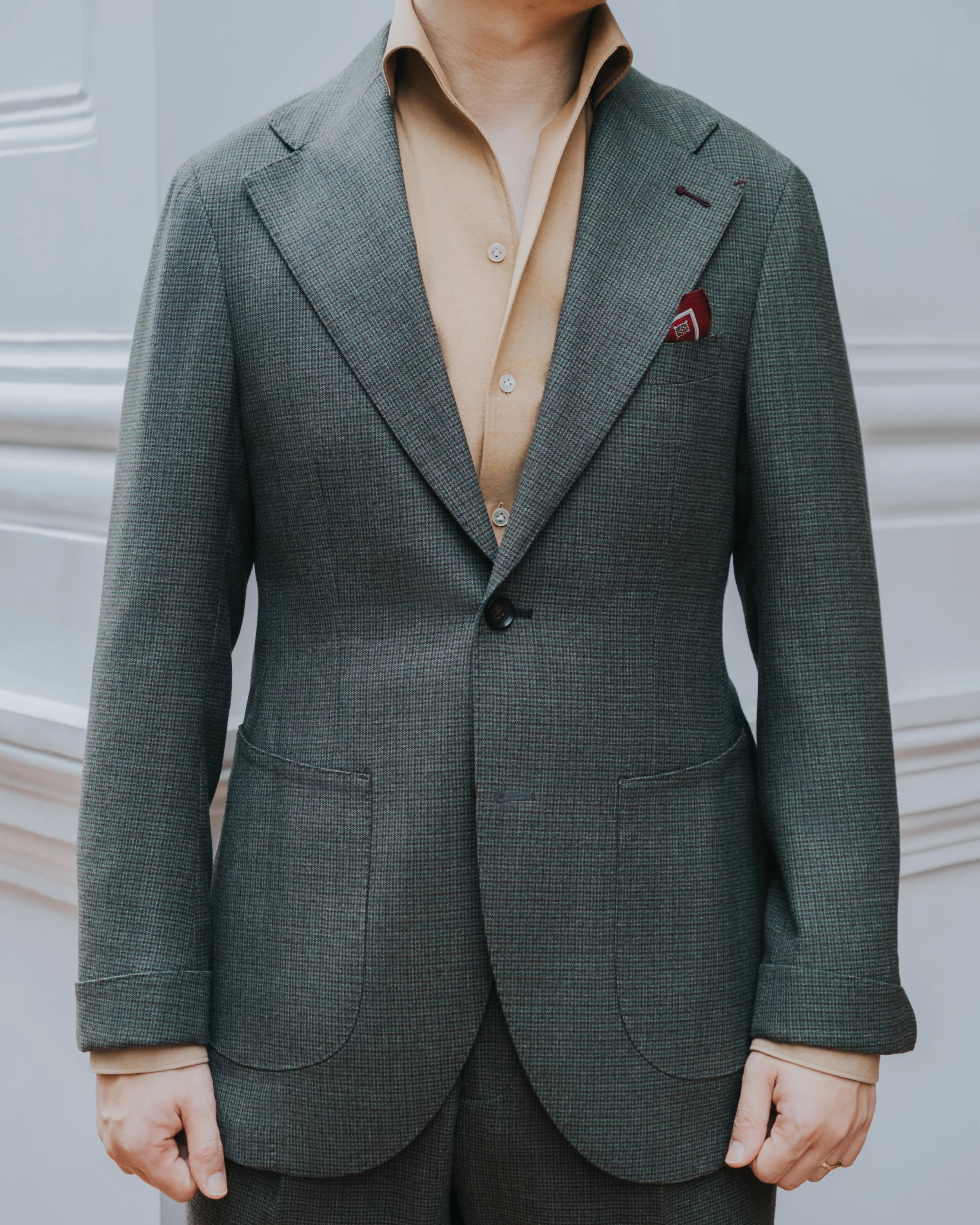 Curved Jacket Hem