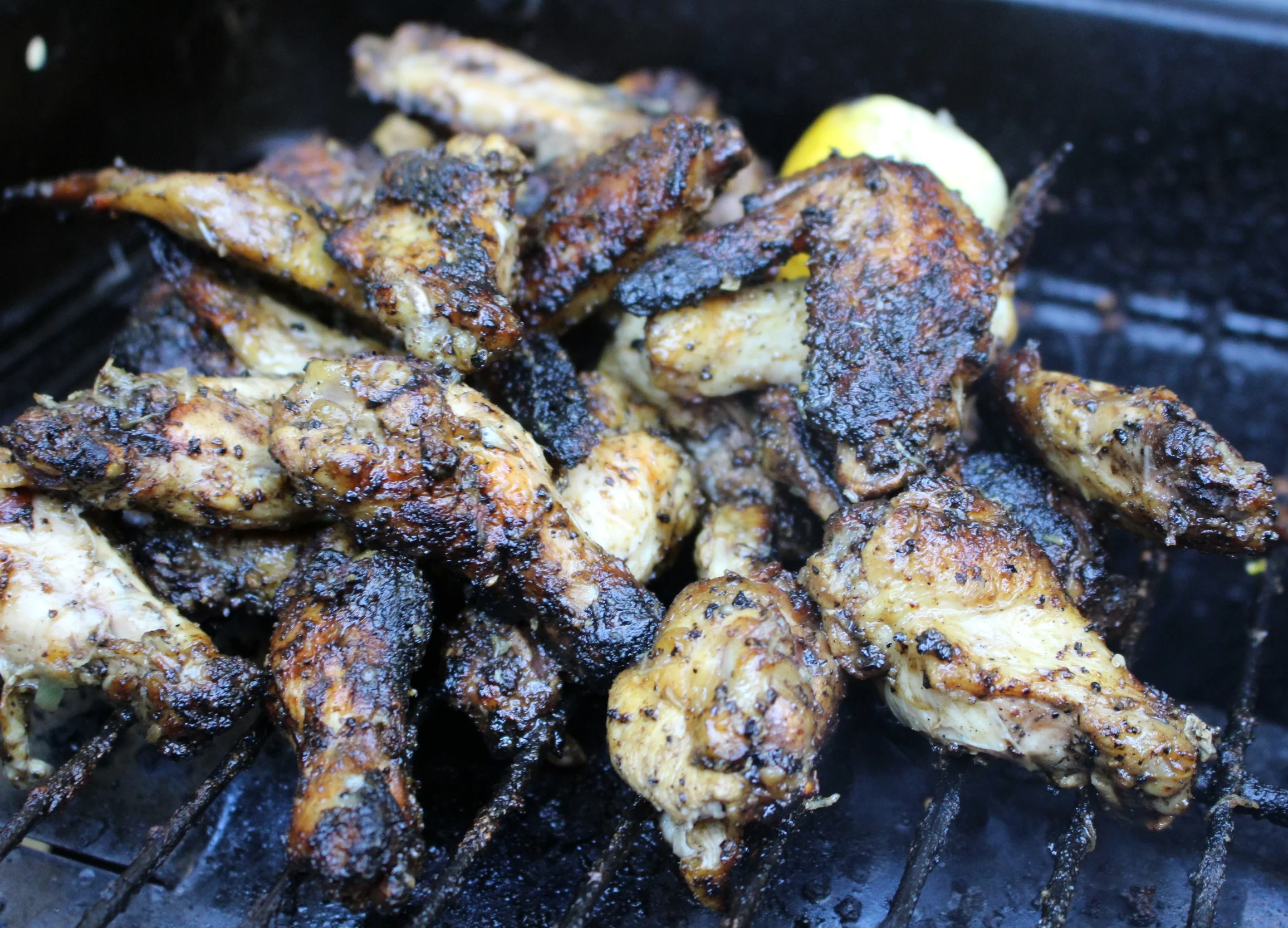 Roasted Garlic Lemon Pepper Wings