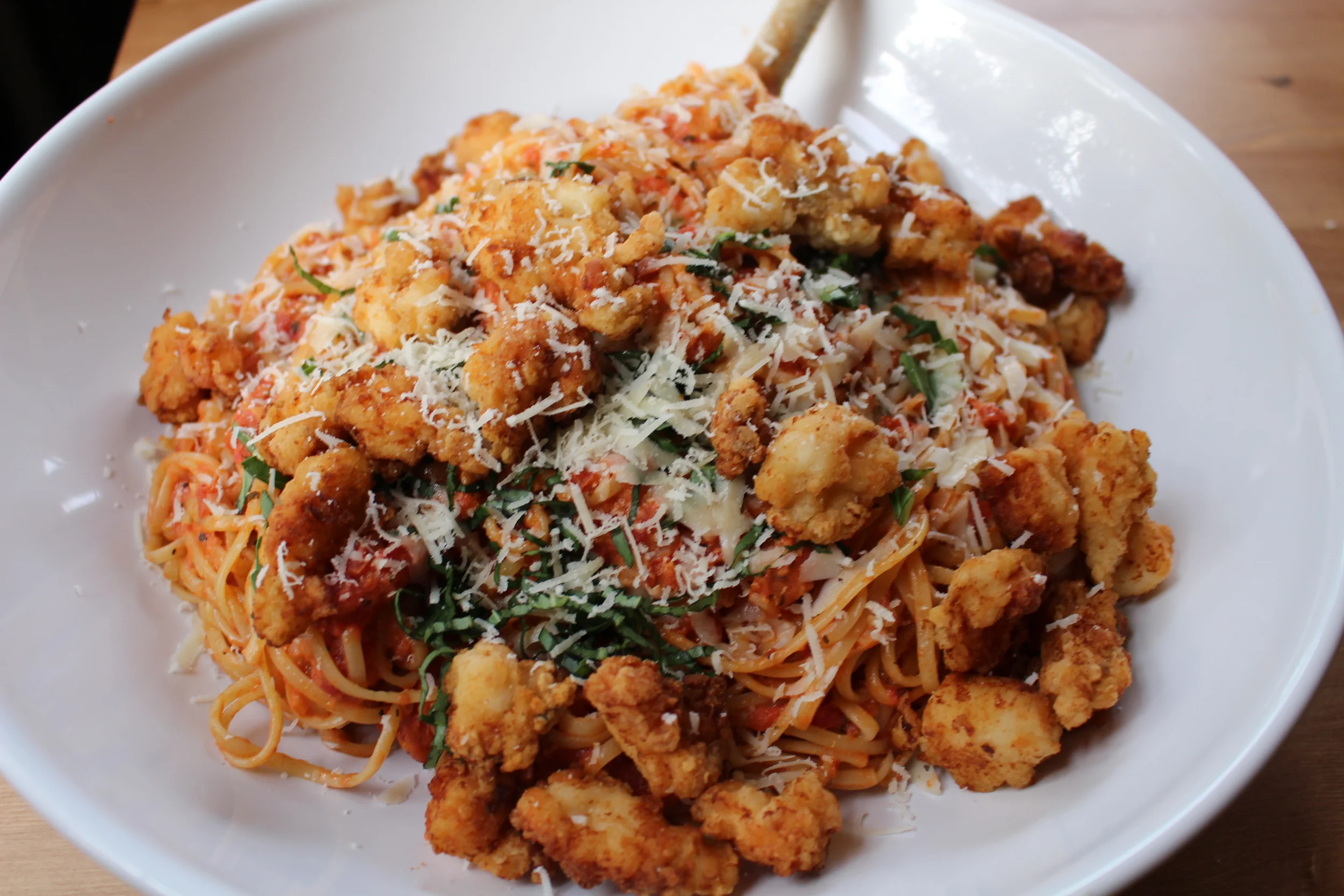 Fried Lobster Pasta