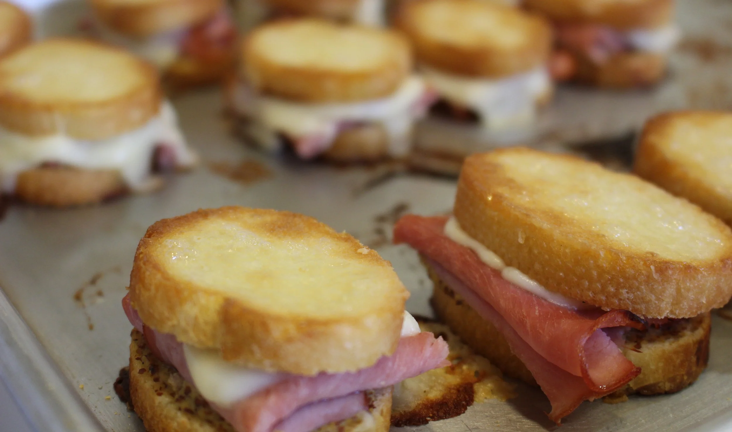 Mini Croque Monsieurs