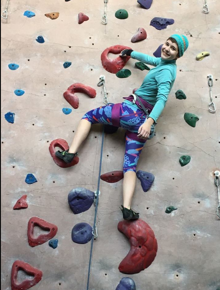 Climbing with Katie Stujenske