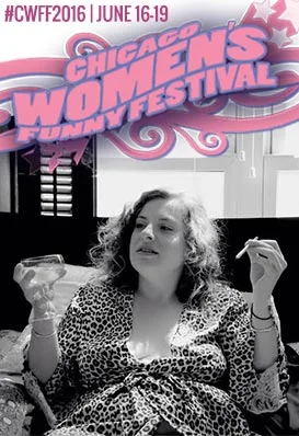 Poster for the Chicago Festival, photo by Emily Bolles