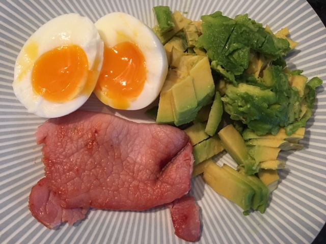 Saturday breakfast - including an EGG :)