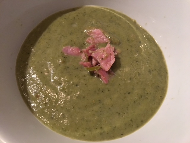 Delicious broccoli soup