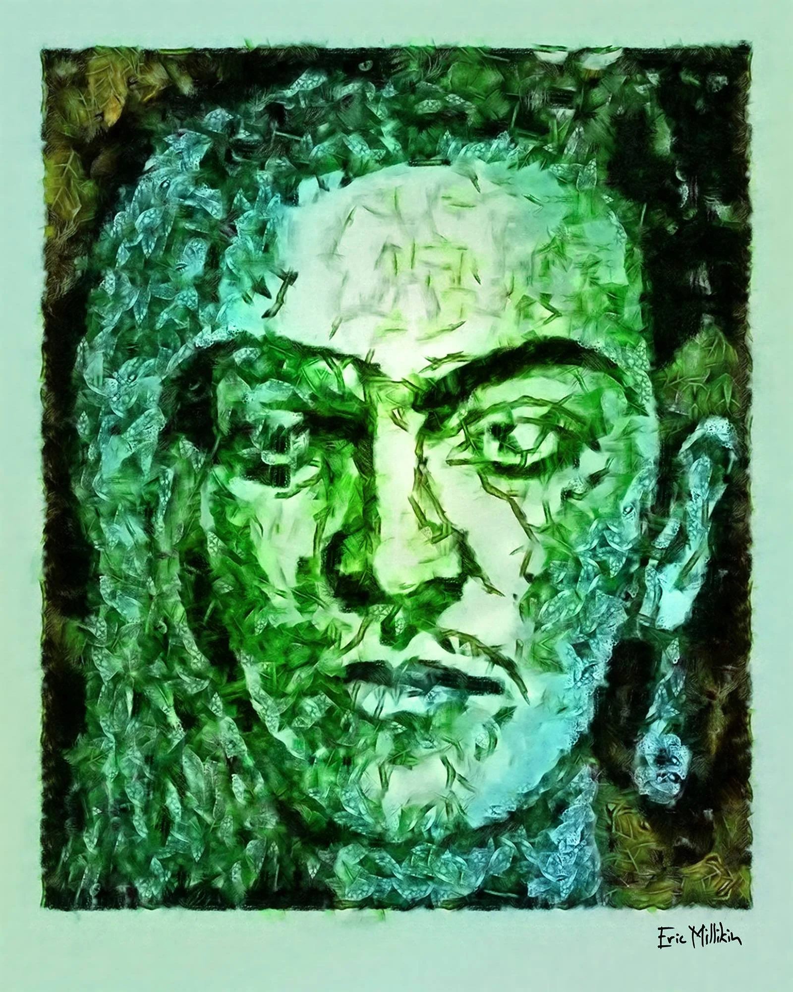 "Séance Affliction: Self-Portrait While Possessed by the Ghost of Frieda Kahlo" 2016
