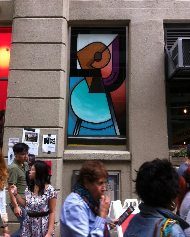 2012 Window Installation, Dumbo Arts Festival