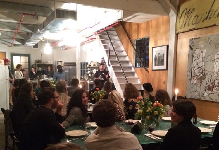  "Xaymaca/Queens," an intimate dinner hosted by Eric May's underground supper club "Piranha Club"&nbsp;with collaborative chef Paul Anthony Smith, Saturday March 28, 2015.&nbsp; 