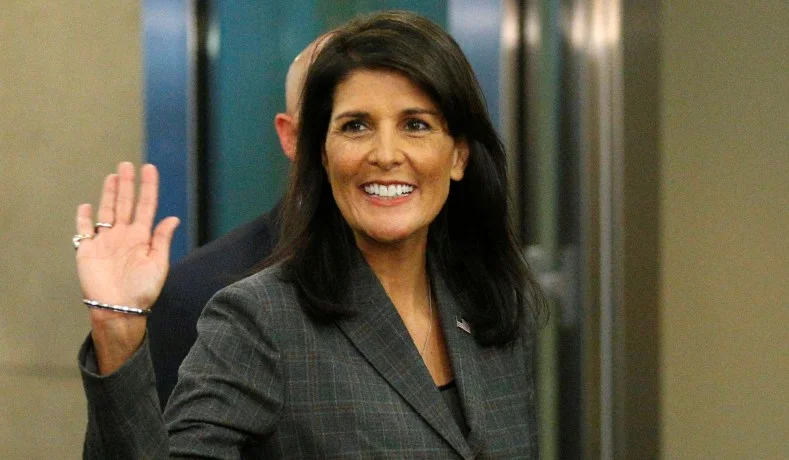Former South Carolina Governor and United States Ambassador to the U.N. Nikki Haley.