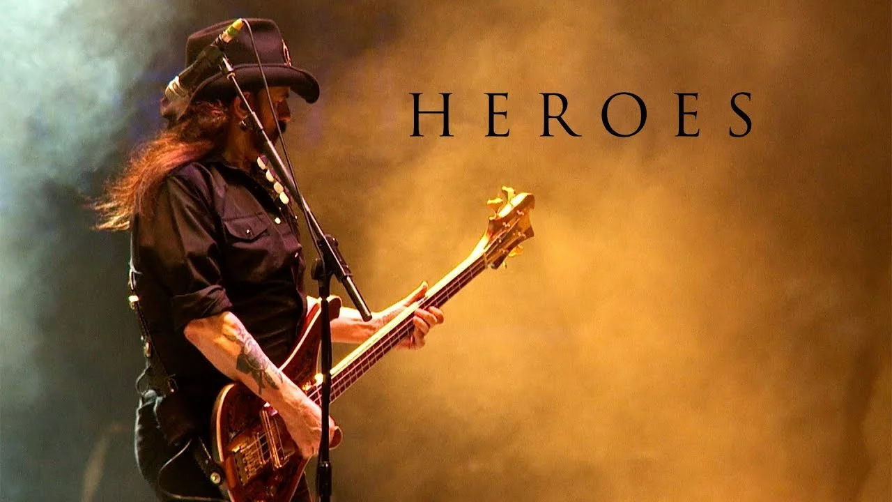 Motorhead’s Lemmy Kilmister passed away mere weeks before David Bowie this past January