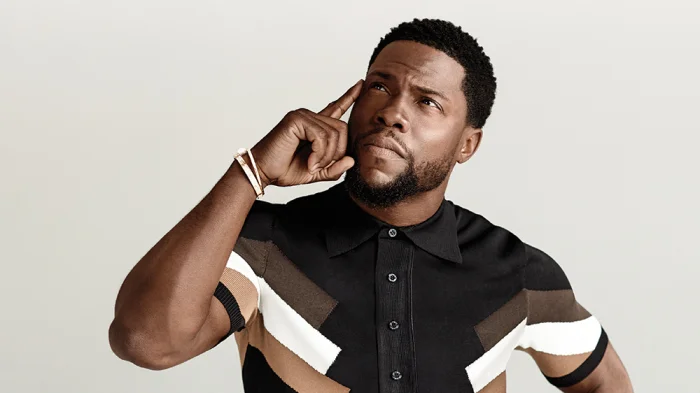 Kevin Hart committing the ultimate sin (thinking)