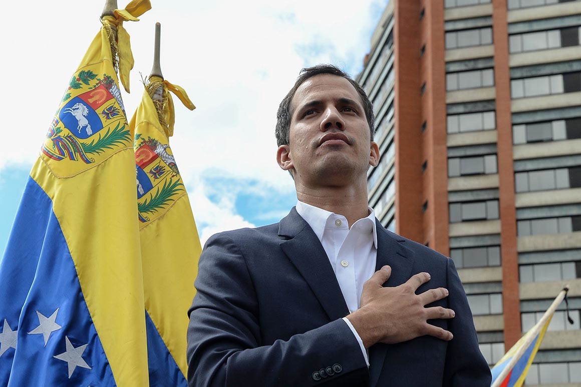 Venezuelan National Assembly president Juan Guaido of the Popular Will Party took office on January 5th, 2019. Today, he declared himself interim president of the country and called for new elections following the controversial outcome of the last Venezuelan election which resulted in current Venezuelan president Nicolas Maduro’s being elected to a second 6-year term