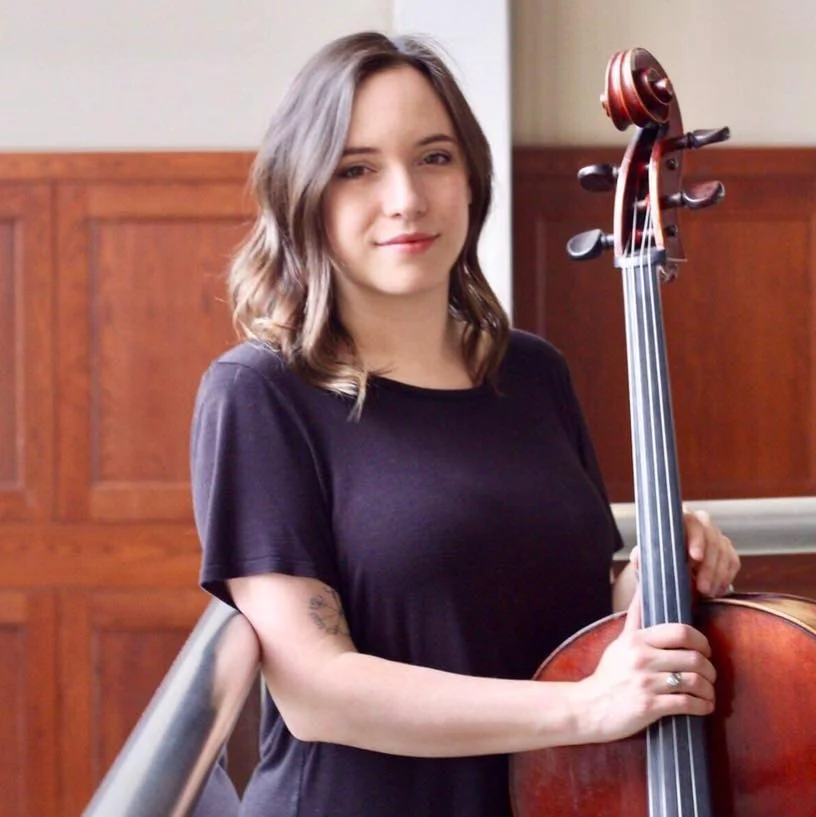 Cellist Cheyenne Rain will perform from 6:30pm to 7:30pm