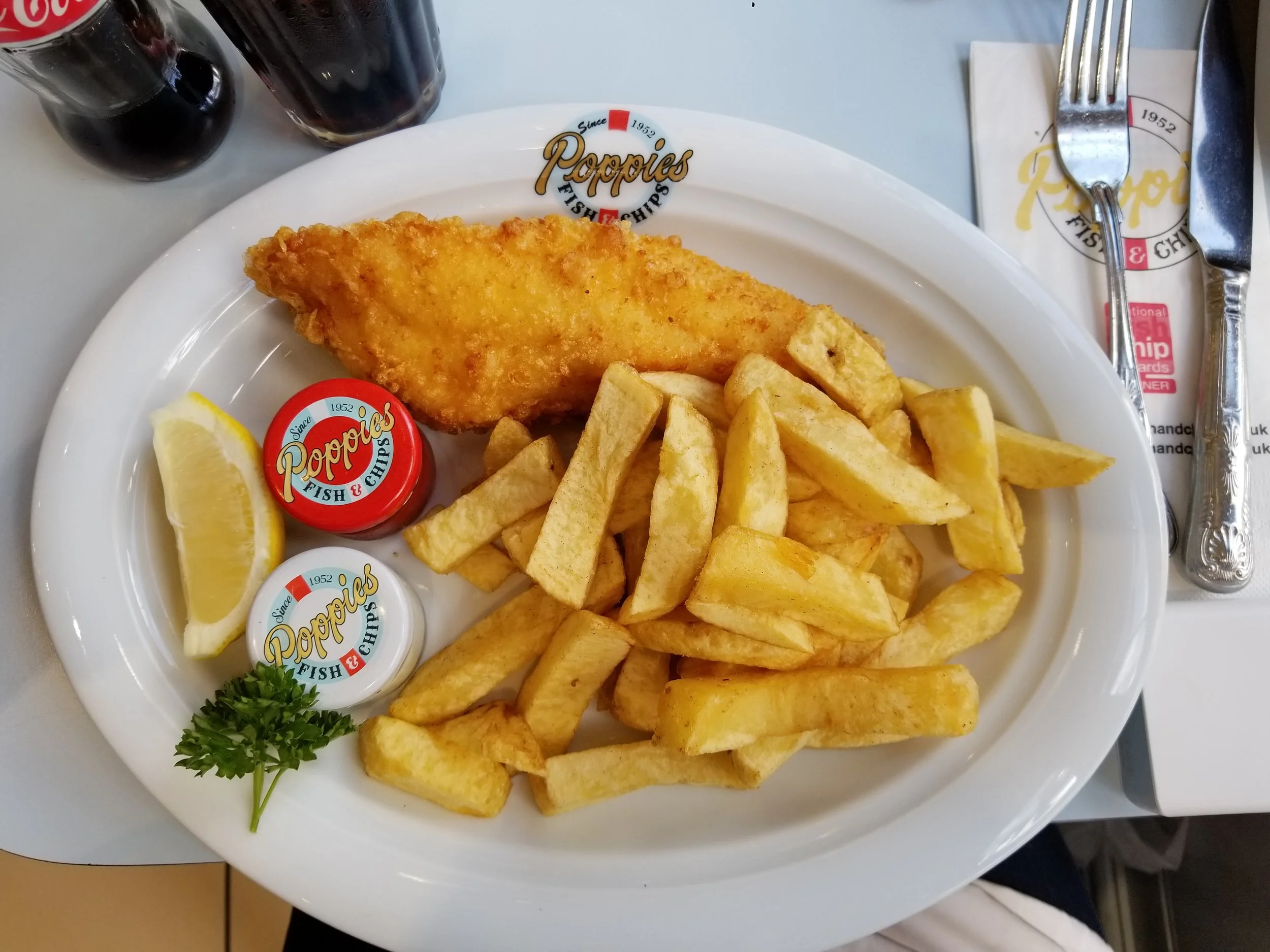 Poppie's Fish & Chips, London, UK