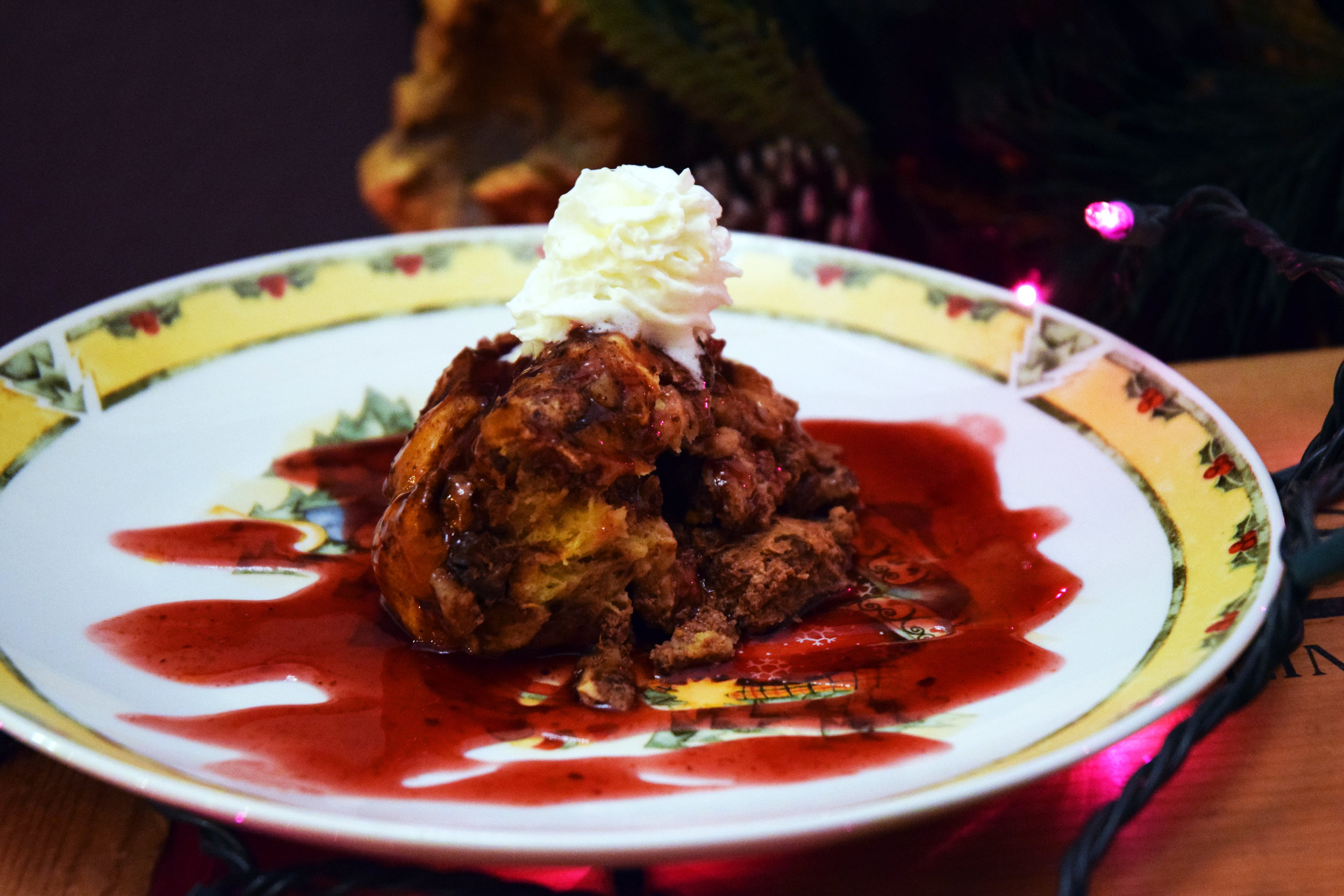 Slow Cooker Chocolate Bread Pudding