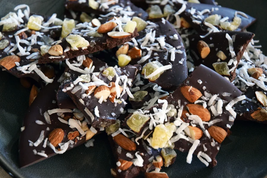 Vegan Honduran Dark Chocolate Bark