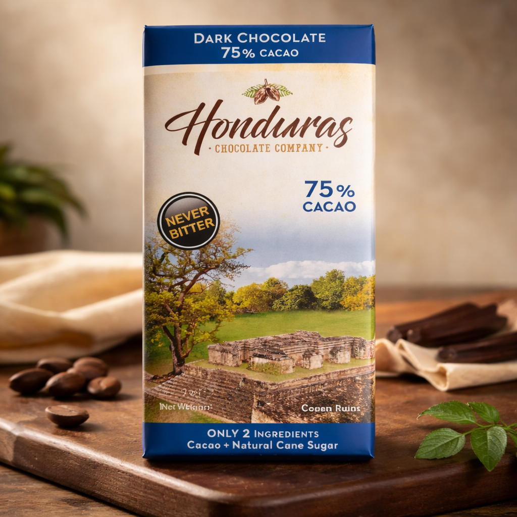 Case: 12 Bars 75% Cacao Dark Chocolate