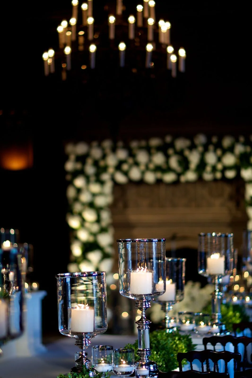 Traditional Wedding The University Club Ceremony Candles.jpg