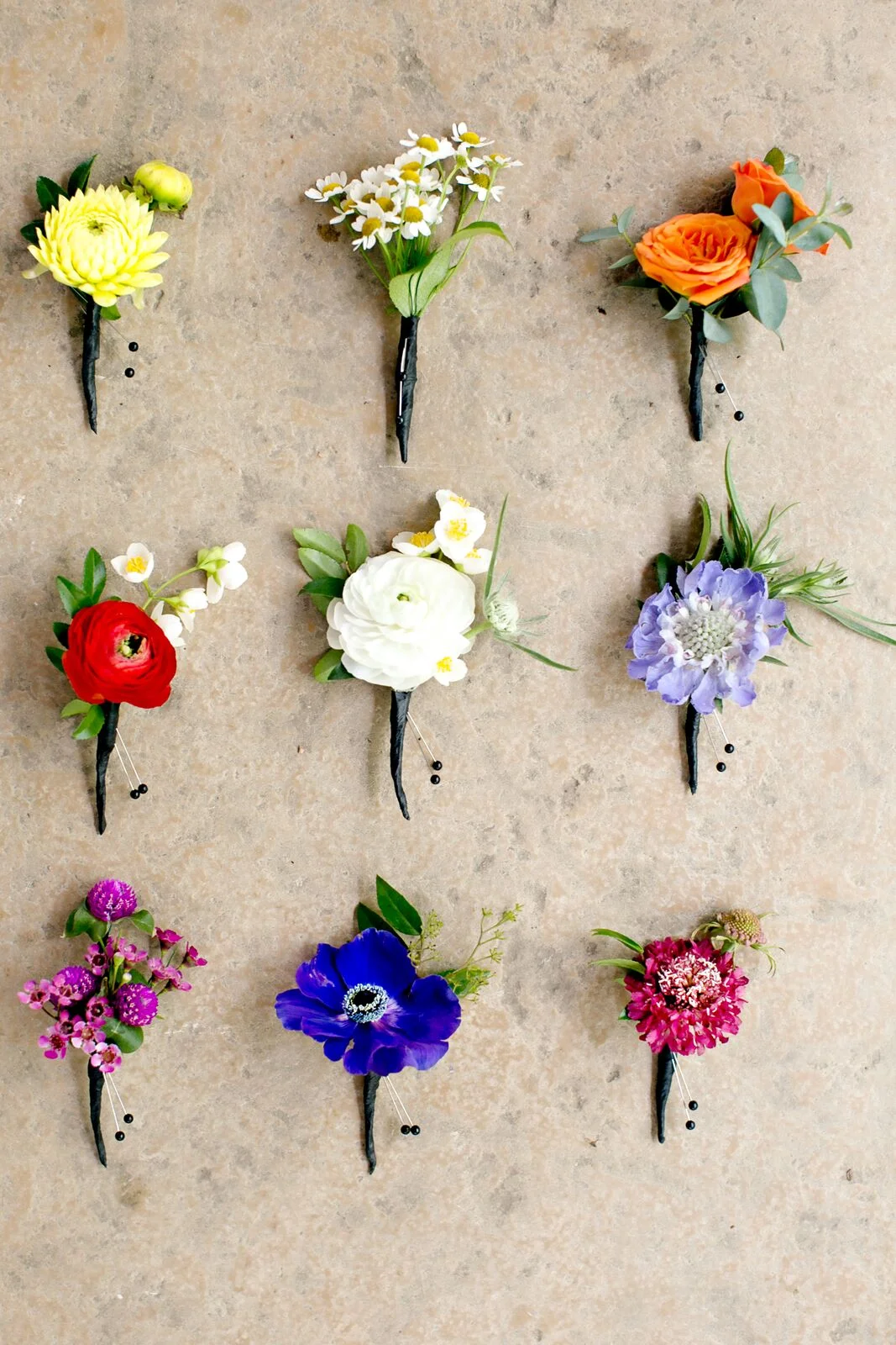 Garden Wedding Chicago Botanic Gardens Boutonierres.jpg