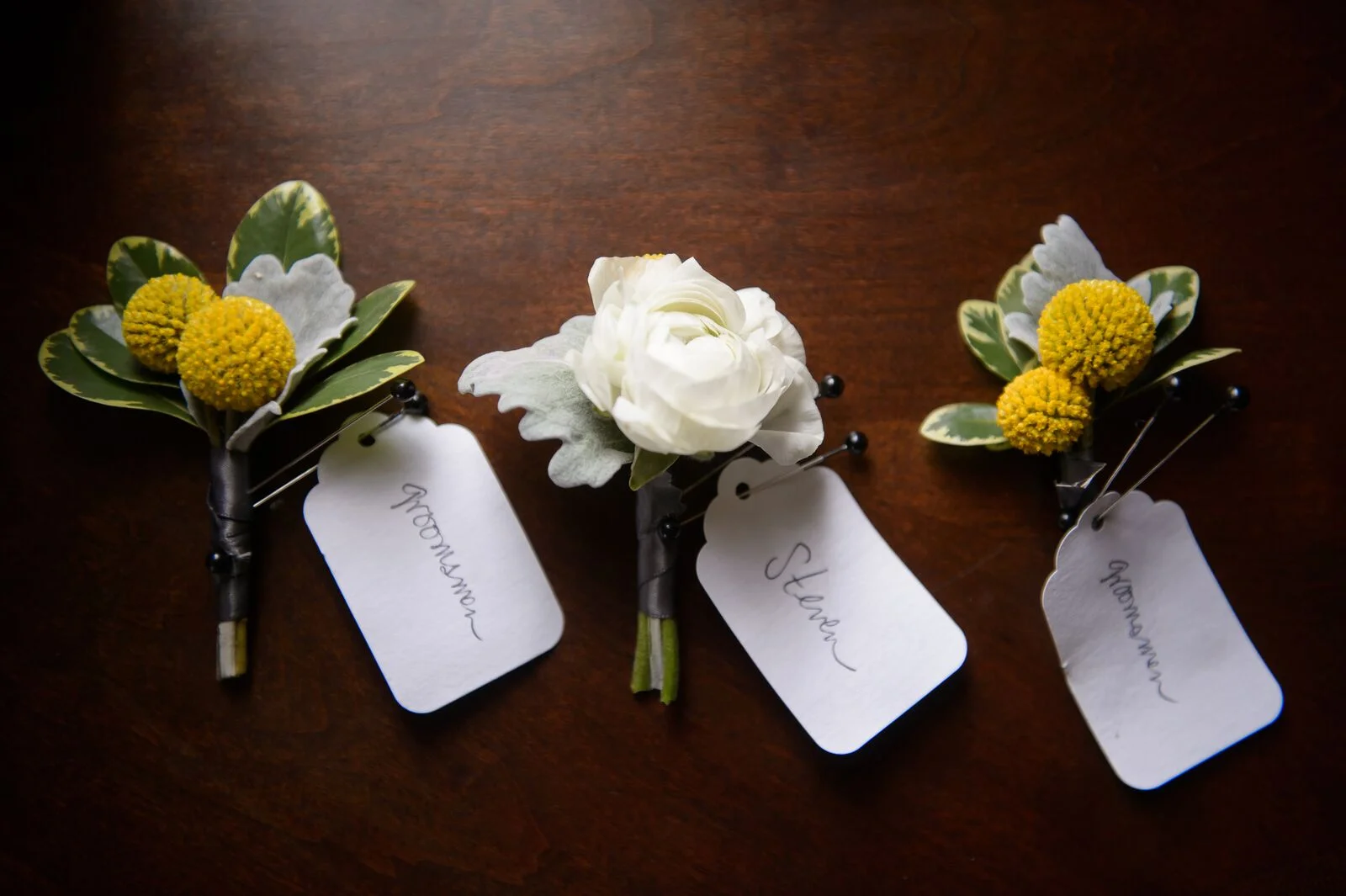 Rustic Wedding Redfield Estate Boutonierres.jpg
