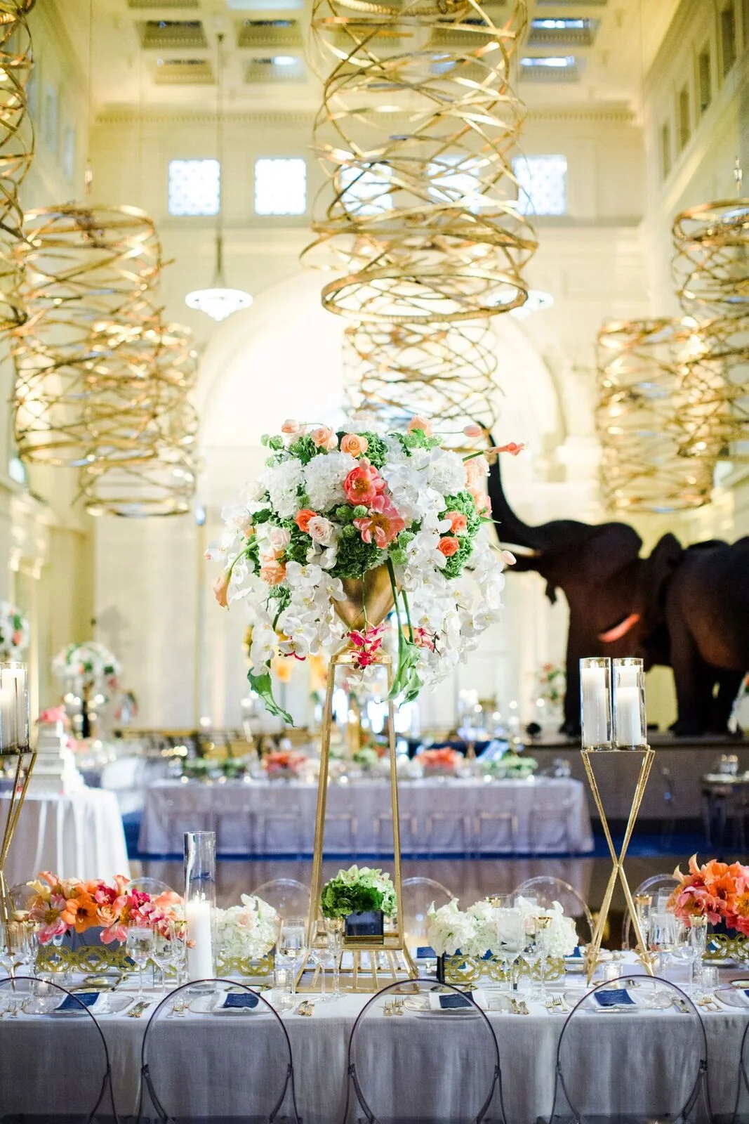 Modern Wedding Field Museum Reception Decor.jpg