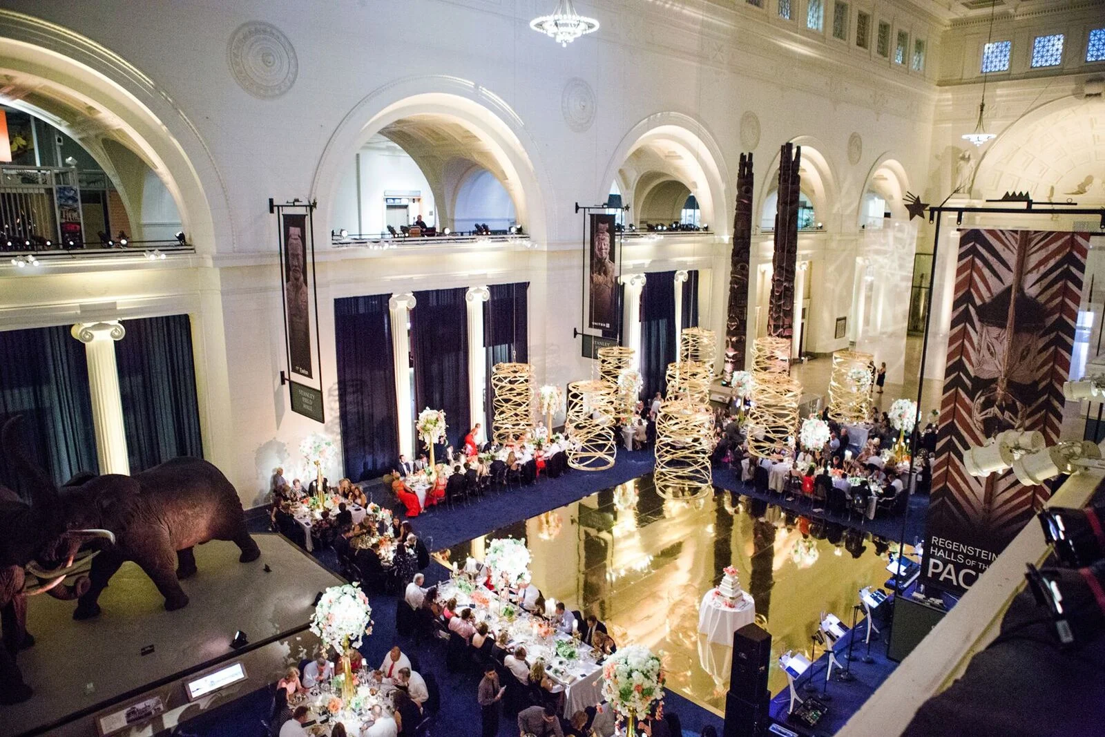 Modern Wedding Field Museum Room Shot Overhead.jpg
