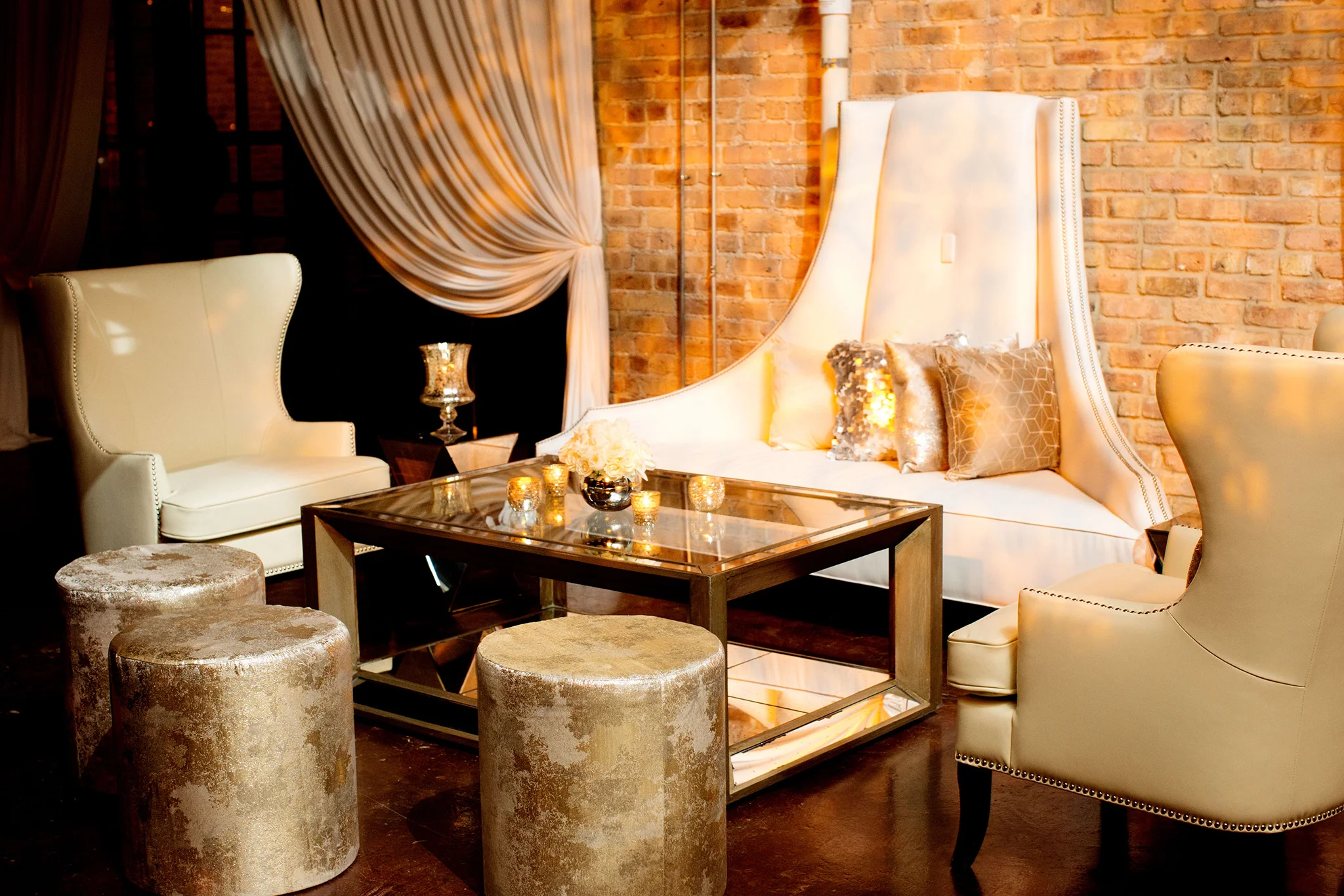 Urban Wedding Morgan Manufacturing lounge area.jpg