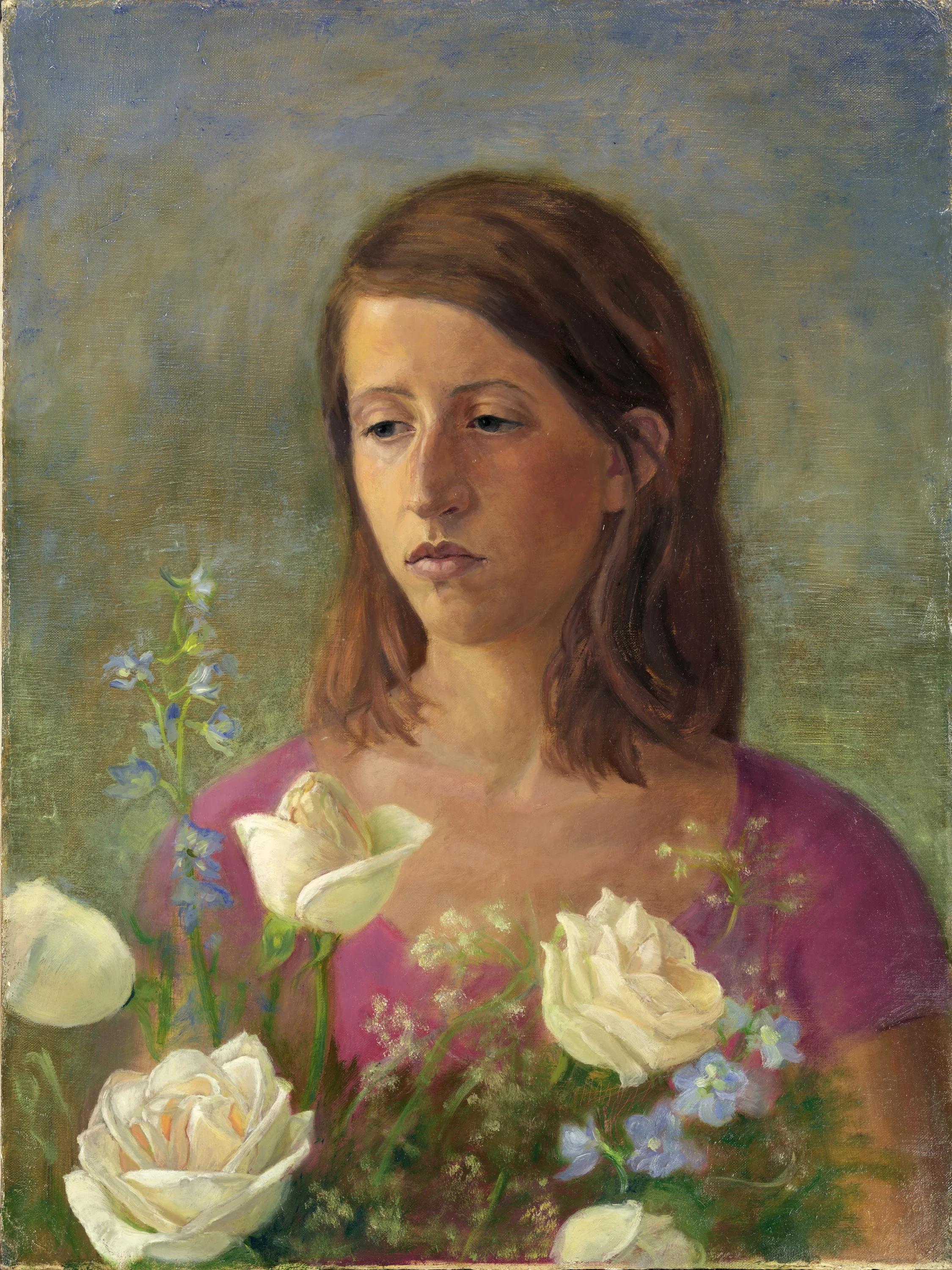 Madi with White Roses
