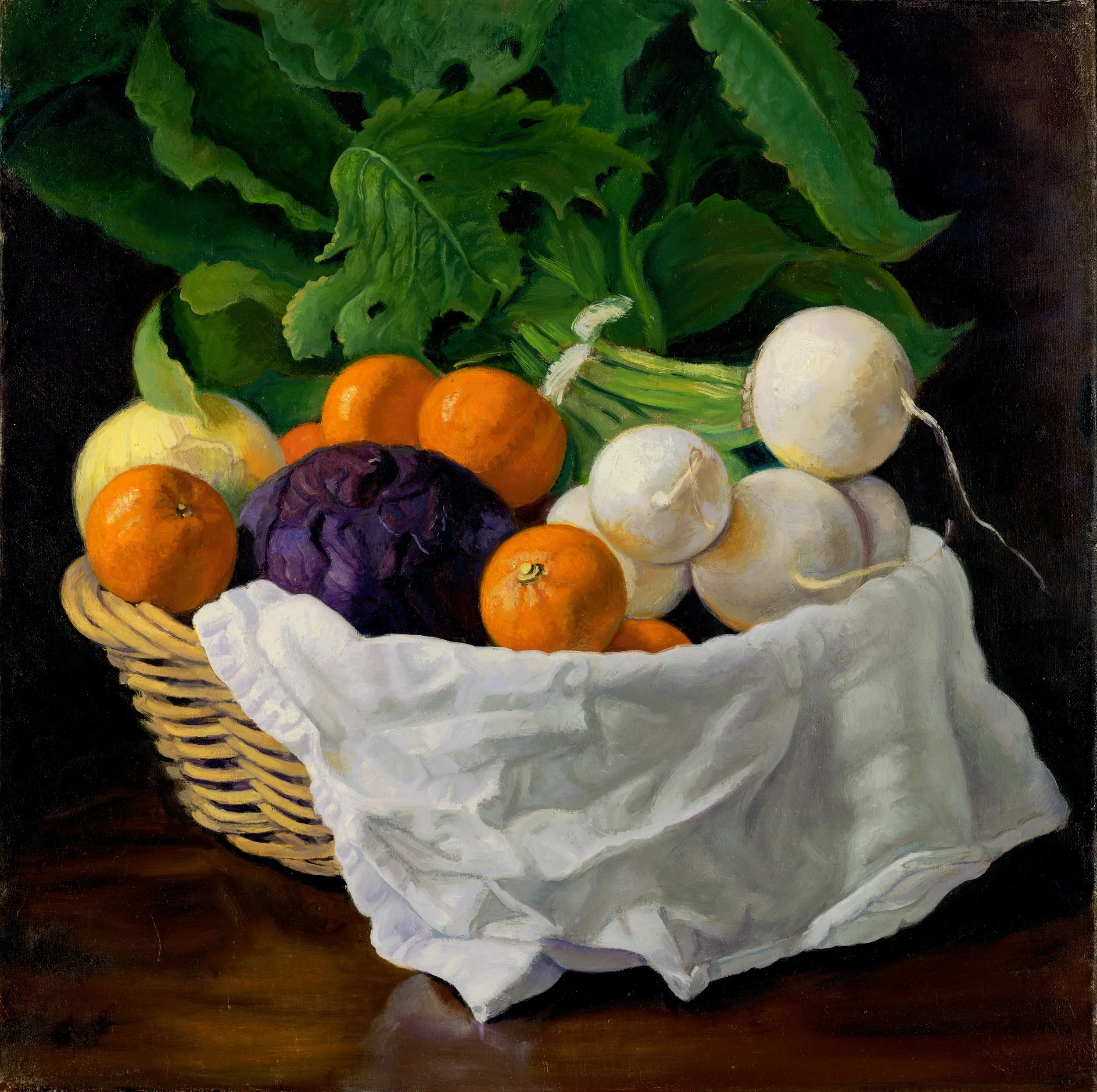Basket with White Radishes and Red Cabbage.jpg