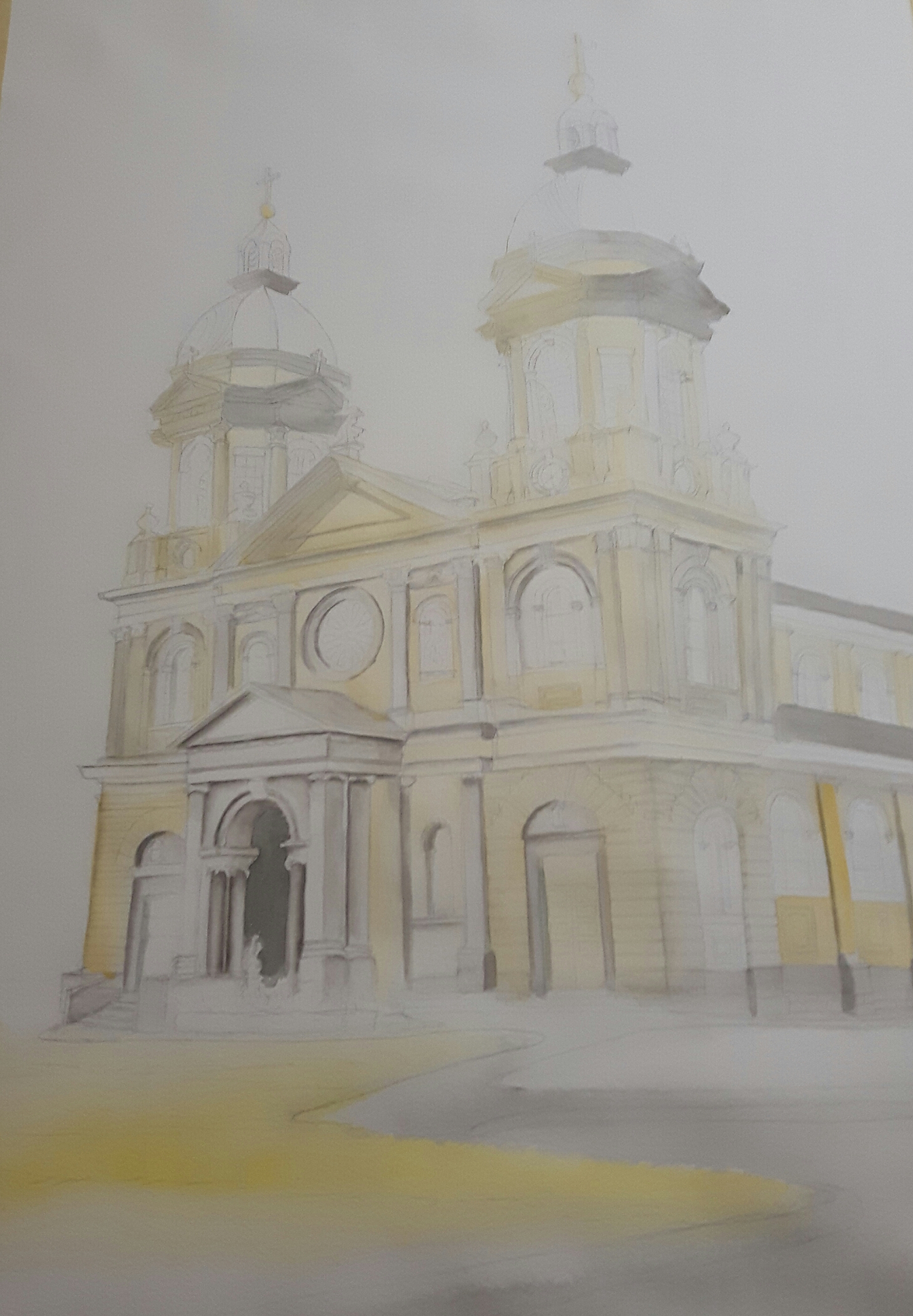 Getting the grey and yellow in