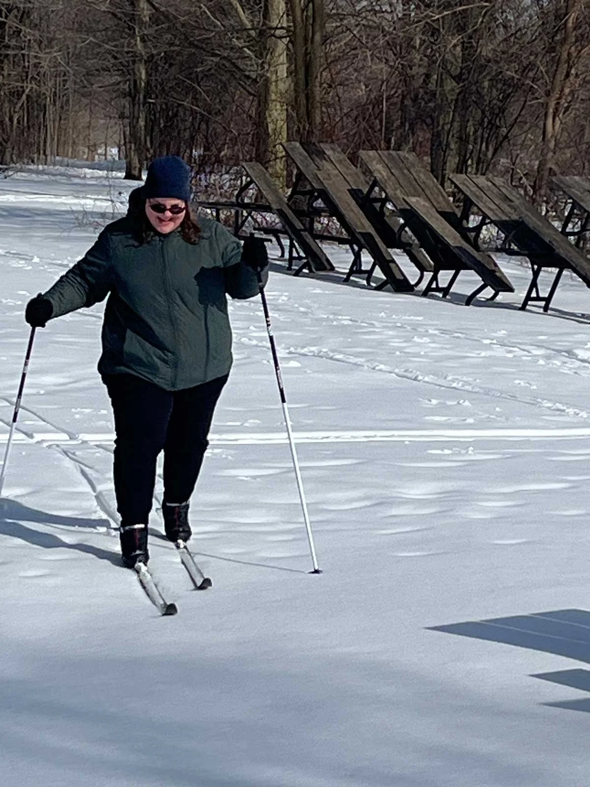 Getting over my skis