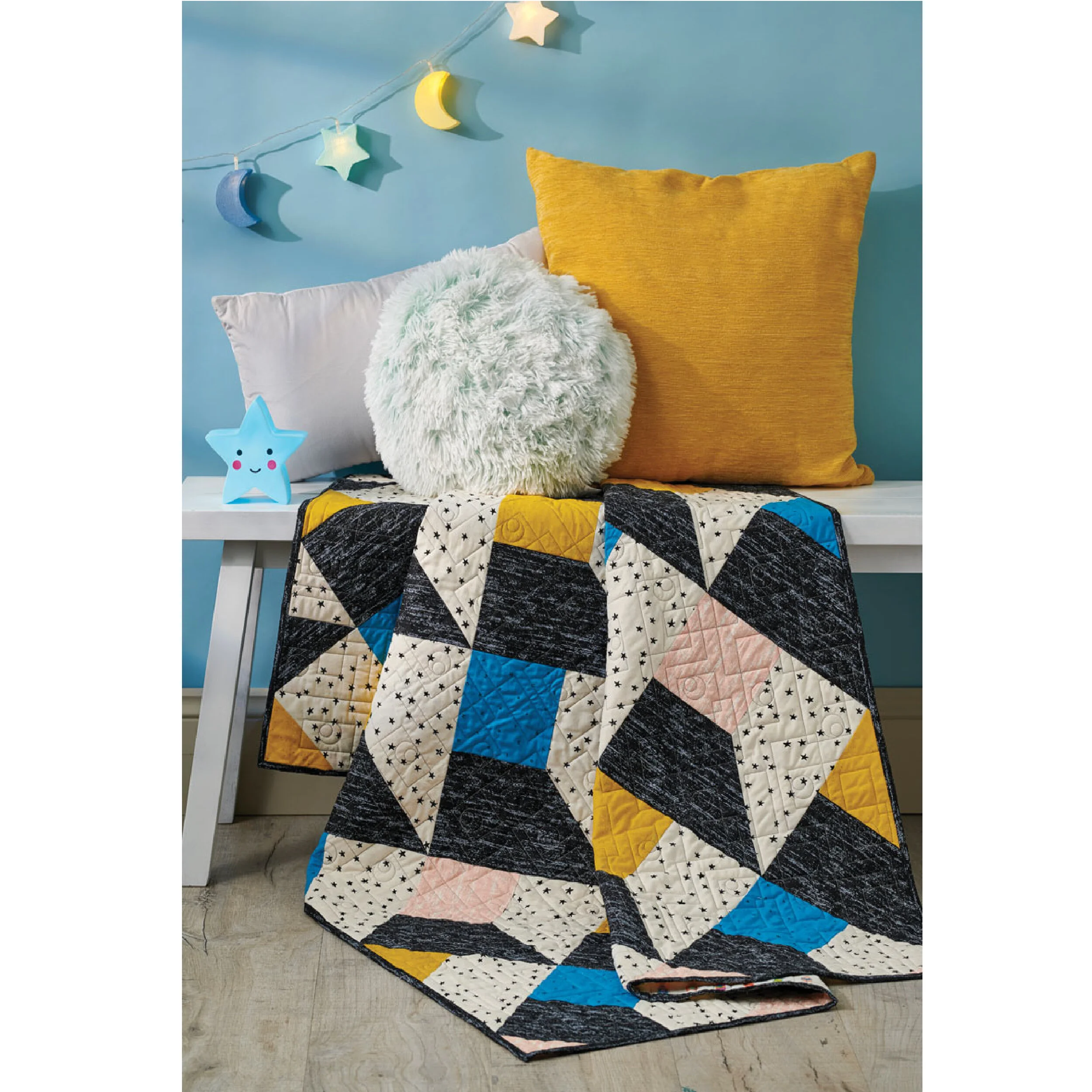 BABY QUILT / LIGHT &amp; DARK