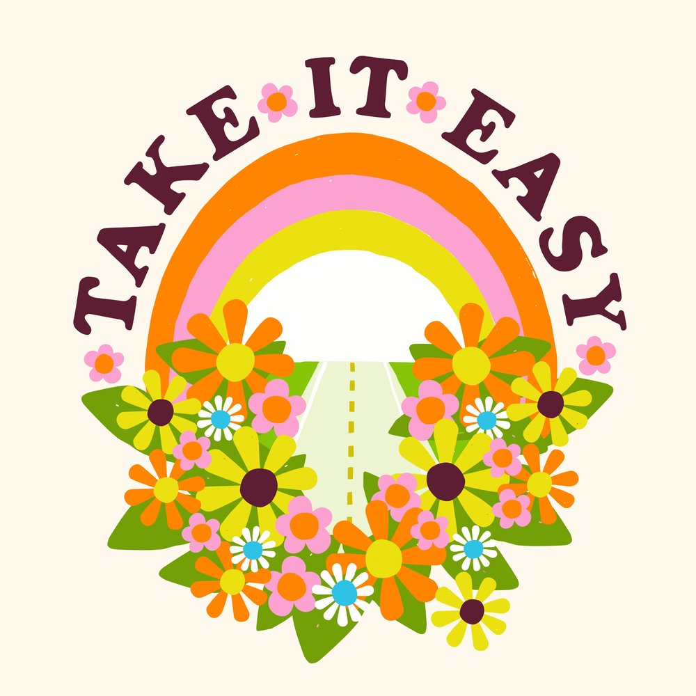 take it easy (illustration)