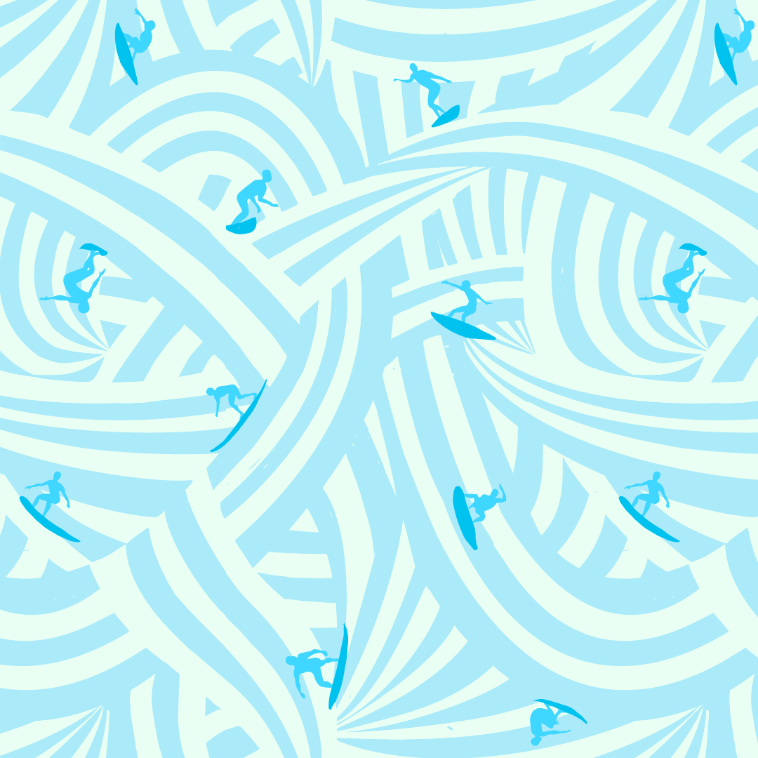 surfer (blue) : : LF2711B (Copy)