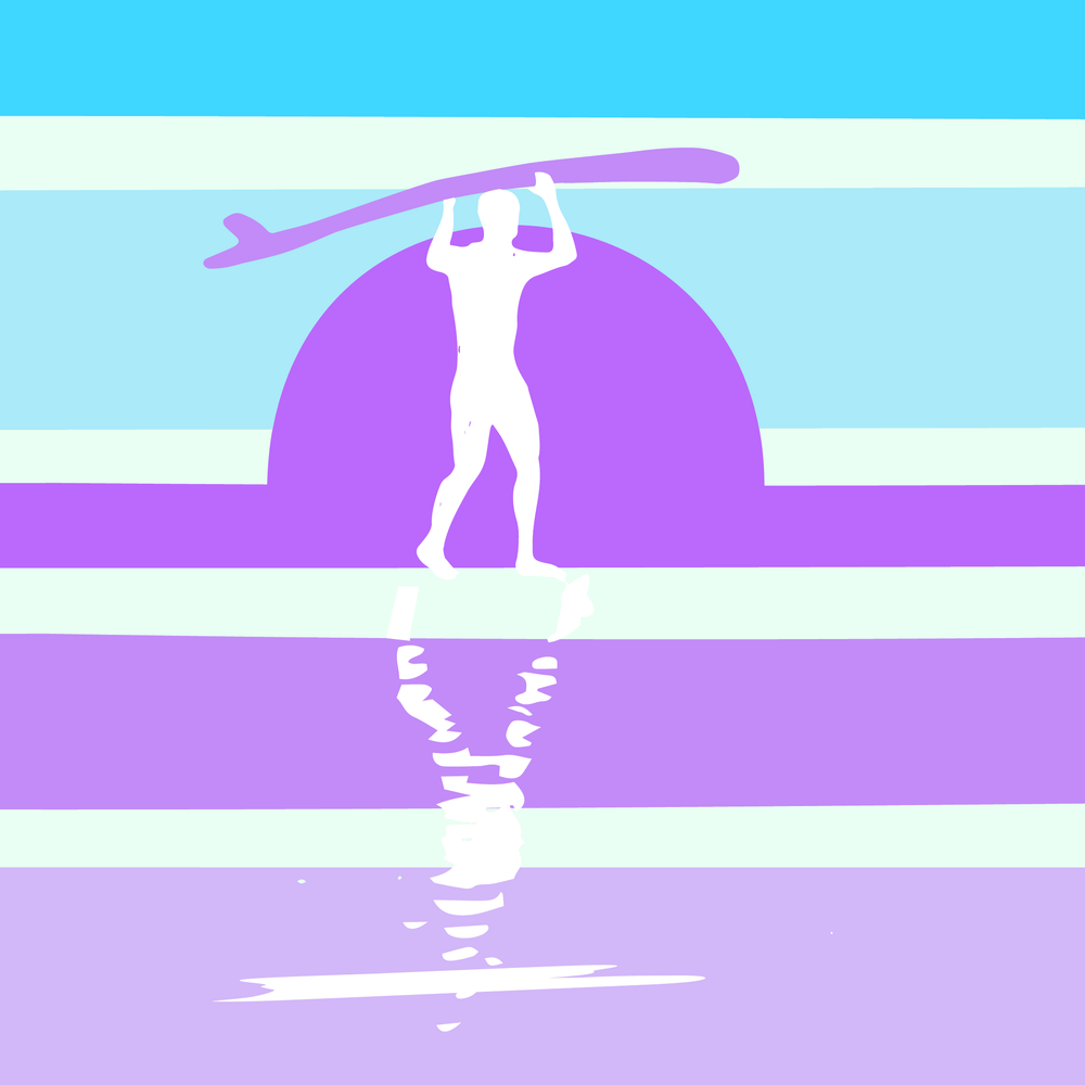 24_goin surfin-sunset (stripe)- 1 surfer board on head.png