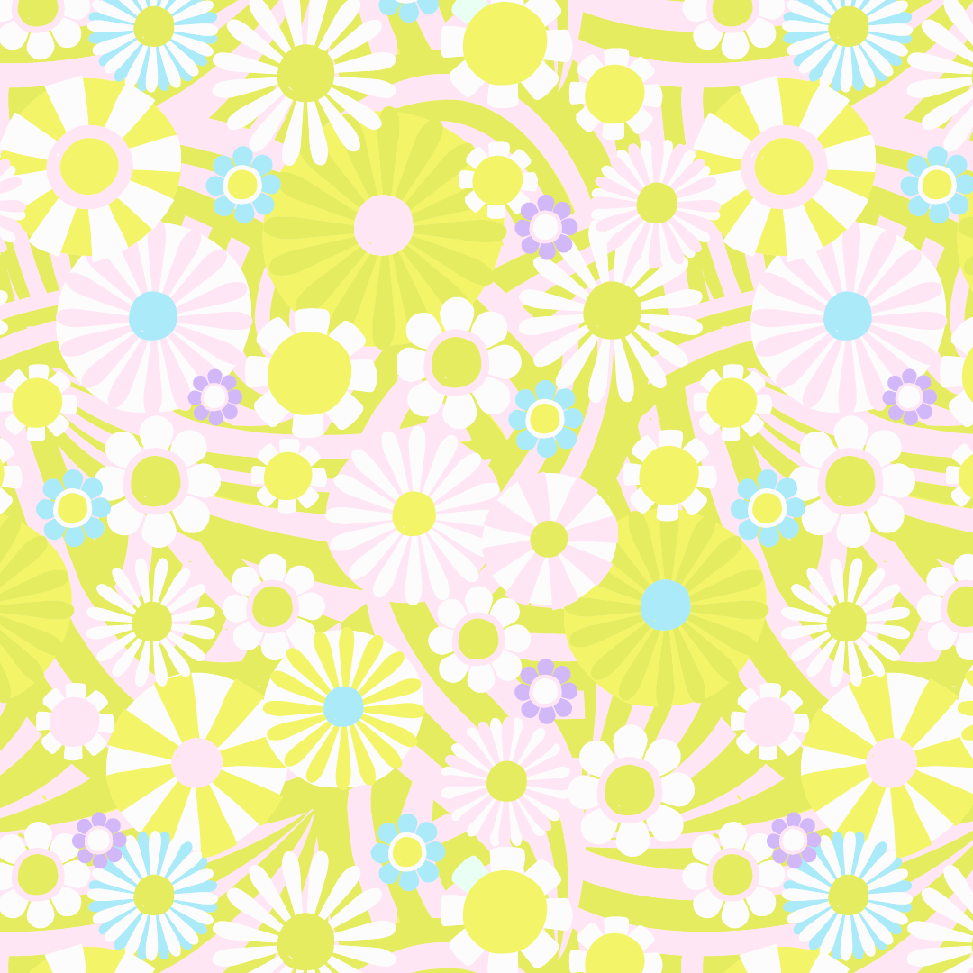 see the pink + yellow background
