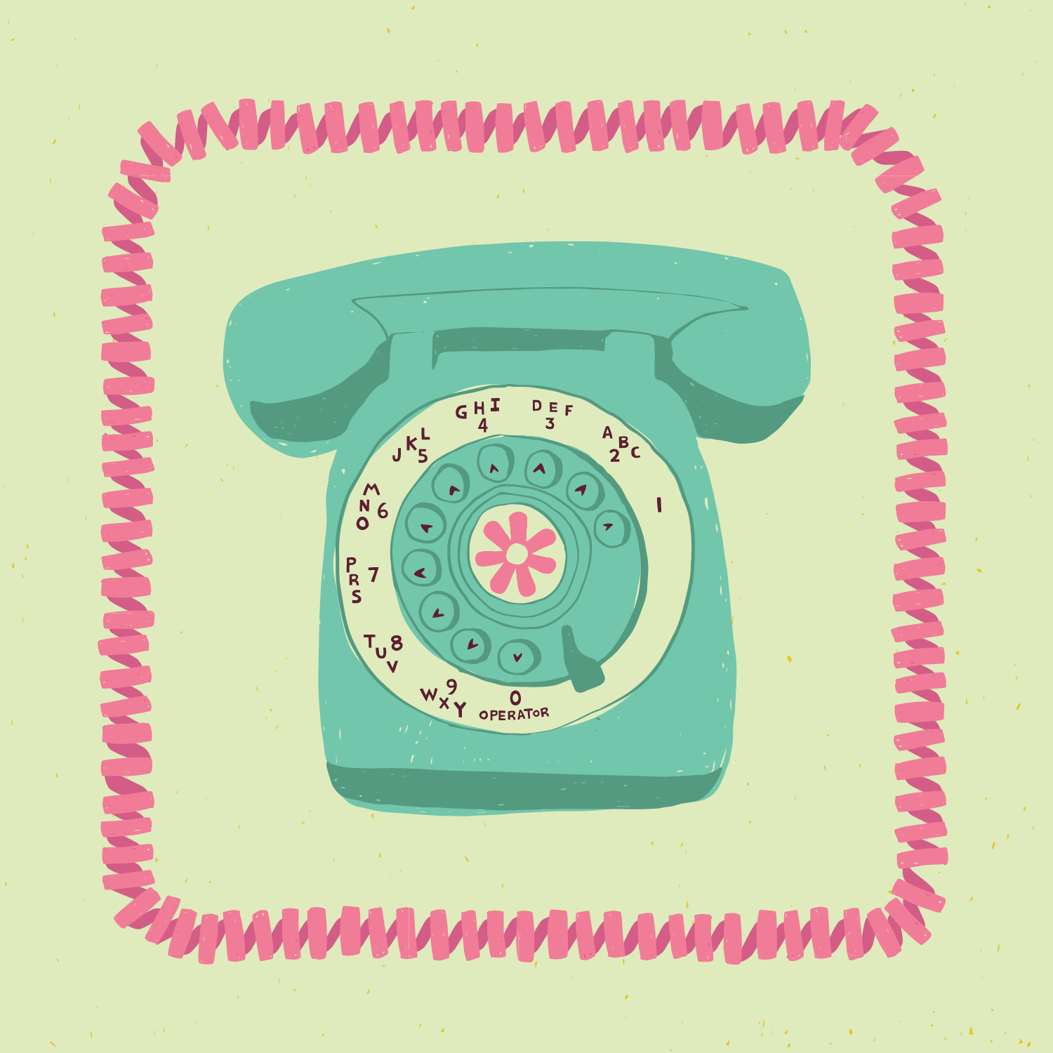 LF4505A_phone cord illustration_Lysa-Flower-9-to-5-Illustration-phone.png