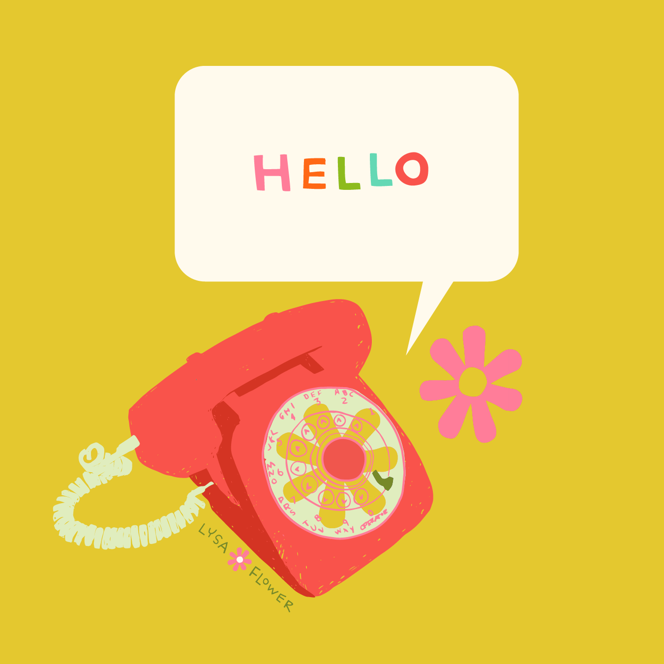 LF4805A_hello phone illustration_Lysa-Flower_Illustration_Phone-Red.png