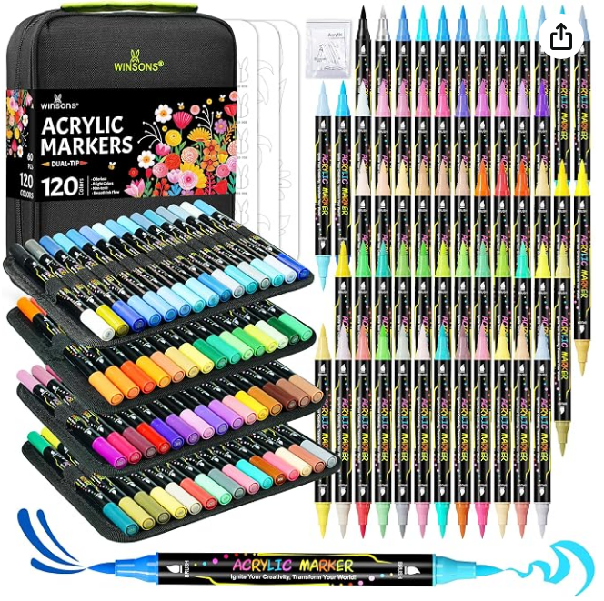acrylic paint pens