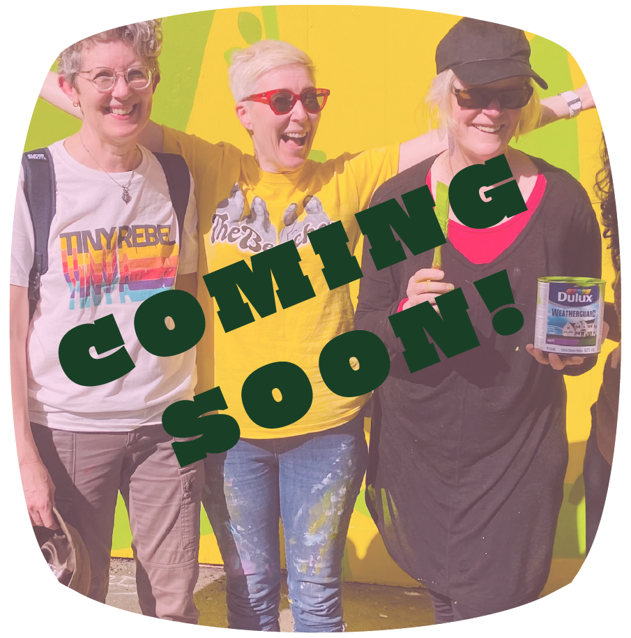 Artist mastermind group meeting at the Fun-ness Factory in the Triangle Building, Mount Pleasant, Vancouver.