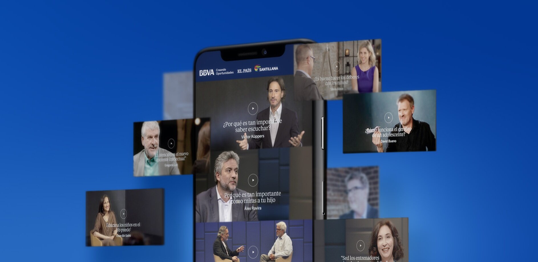 LEARNING TOGETHER is a branded content initiative for BBVA in collaboration with EL PAIS, the most influential Spanish-language newspaper. It’s a platform that includes +140 stories in video format featuring influential scientists, psychologists, elite athletes, artists, astronauts, communicators, architects and educators sharing how a successful Education system for the 21st Century should look like. The platform also includes a set of free, online, courses for schools/parents to help them teach young people basic skills such as conflict resolution, public speaking and emotional intelligence. Since its launch in 2018, the series has clocked up over 600M views.
