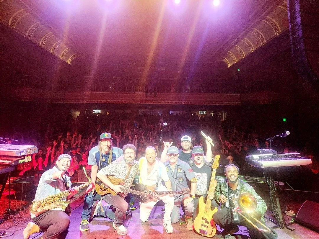 Feeling so much gratitude after an epic tour with @chala.music and the mighty @steelpulseofficial for six incredible shows! Honored and blessed to share the stage with these living legends and my talented bandmates in Chala. Thank you to everyone who