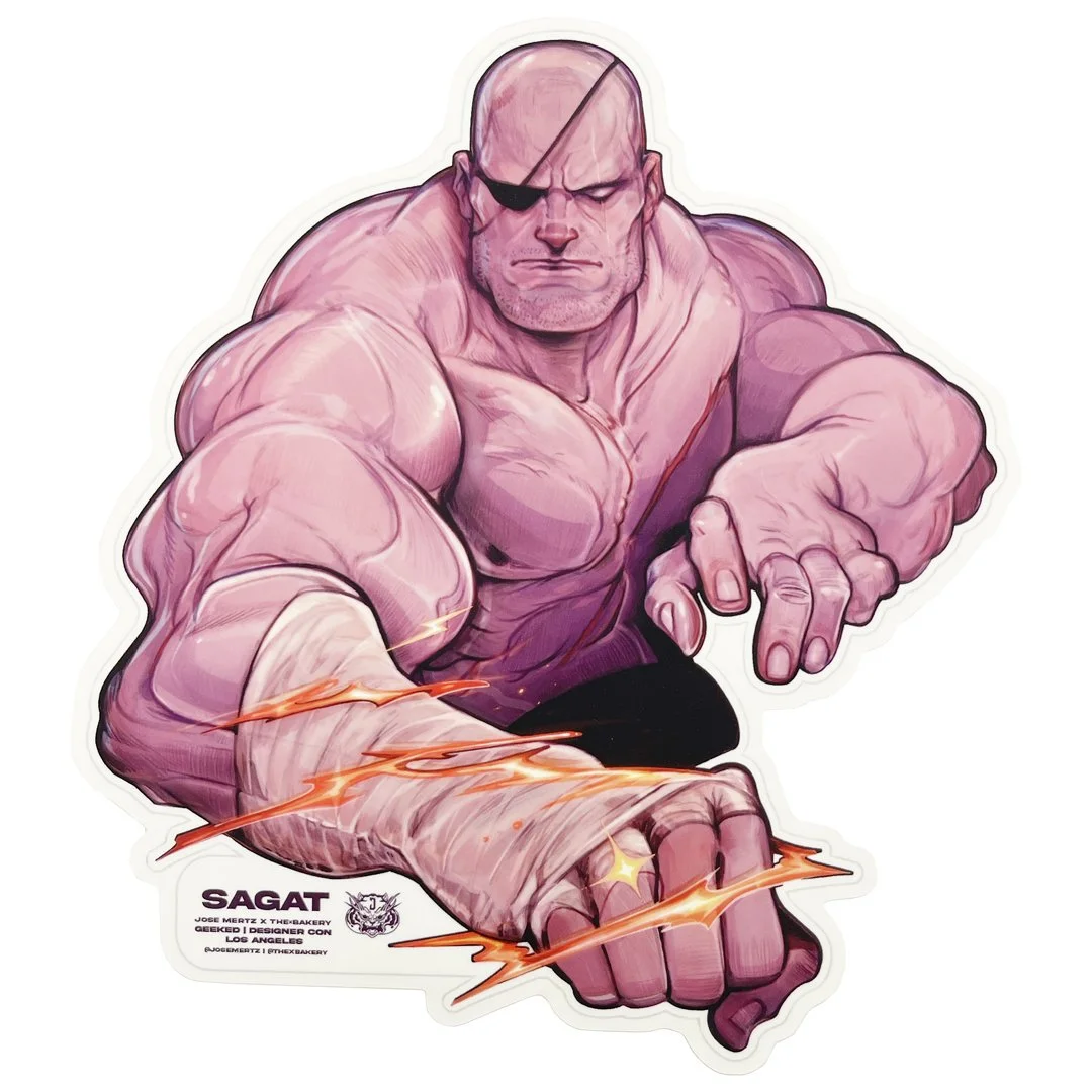 SAGAT STICKER
