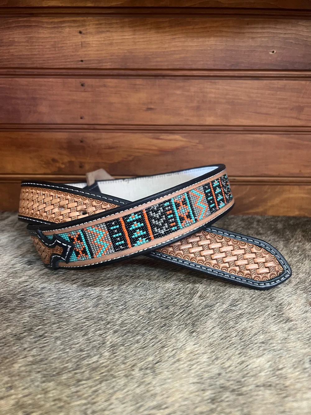 Beaded Belts — Matt Bennett Custom Leather display picture 3