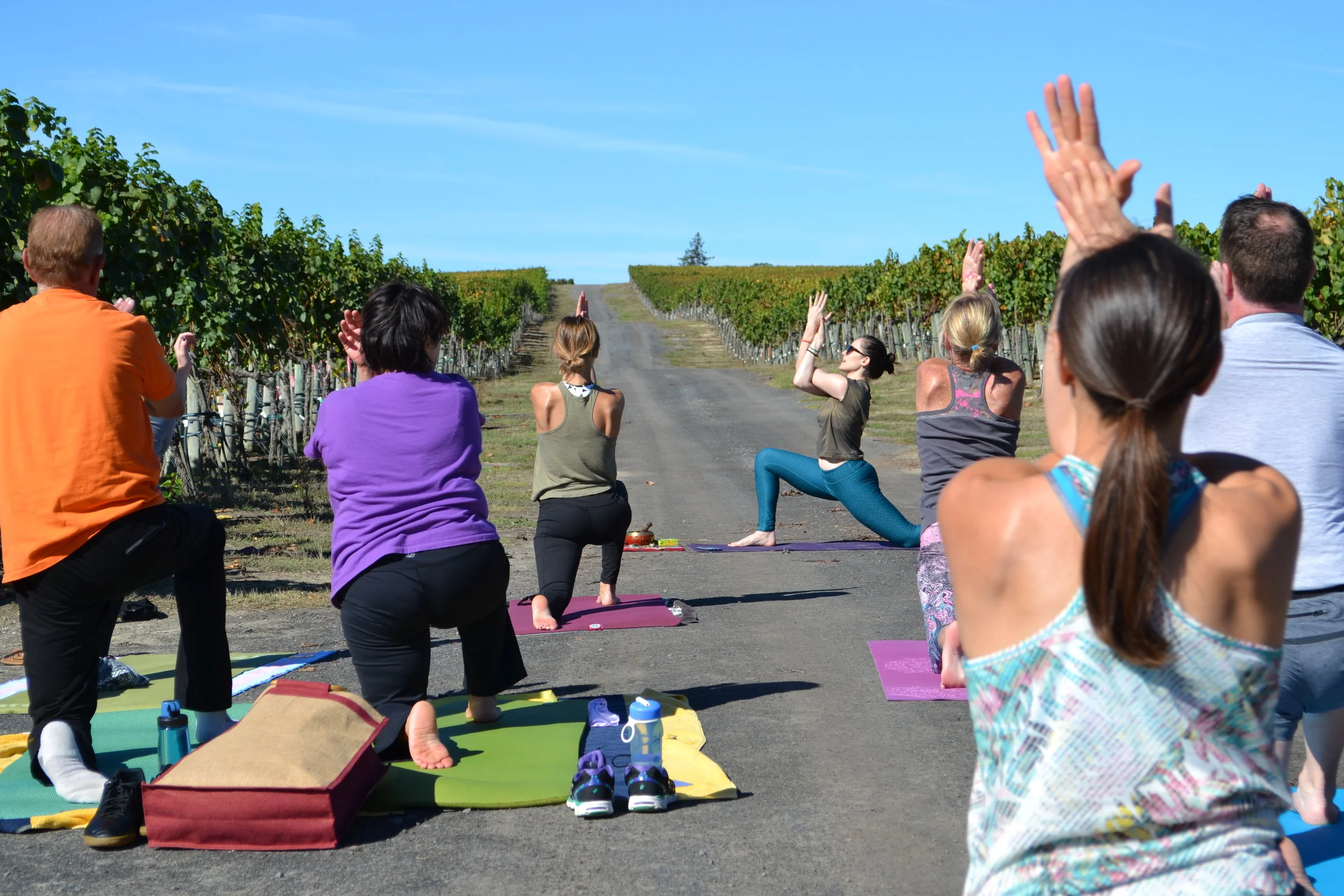 Summer Yoga &amp; Wine