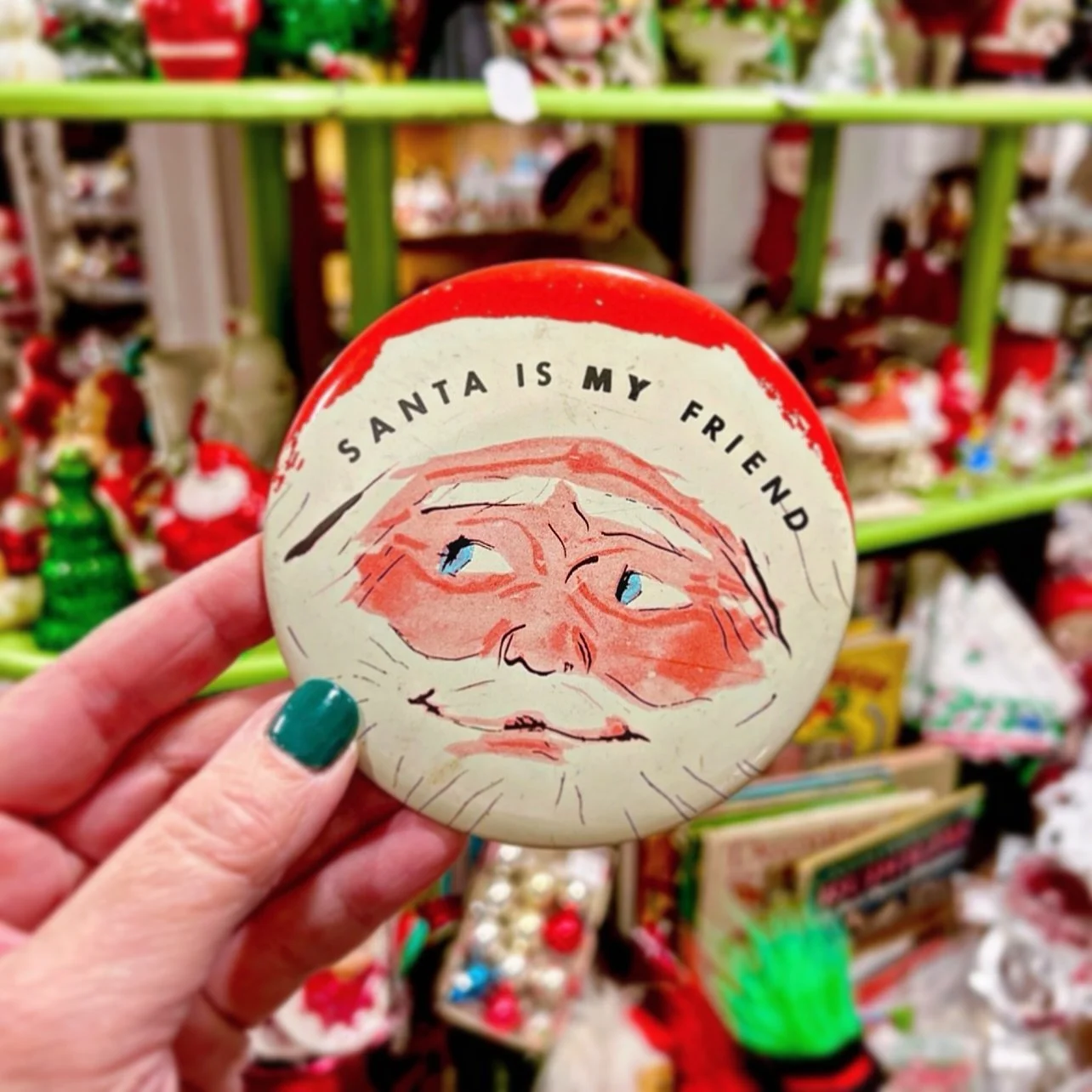 Hanging out with Santa till 8pm tonight!
If you&rsquo;re nearby&hellip; stop by!