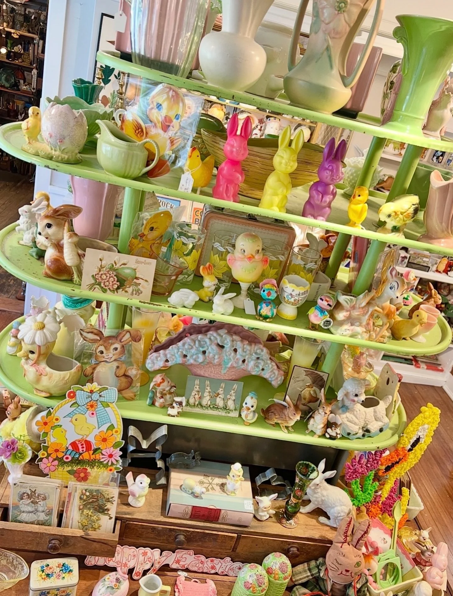 Easter has sprung at Rosies and will be building even bigger throughout the week so please stop by and help us relieve some of the Bunny / Chick Pressure!
🐰🐣🐰🐣🐰🐣🐰🐣🐰

#vintageeaster #vintageholiday #vintagebunny #vintageeasterbunny #longislan