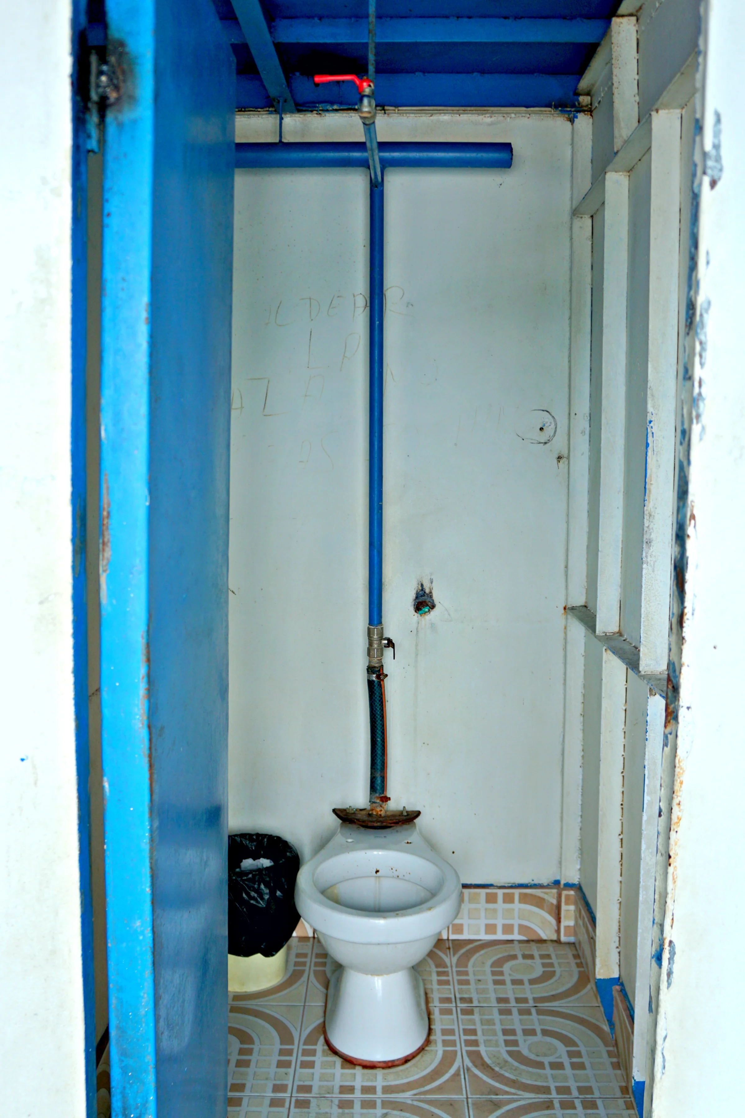 Showering next too the toilet also took a bit of getting used to. But the cool river water was a welcomed escape from the heat.